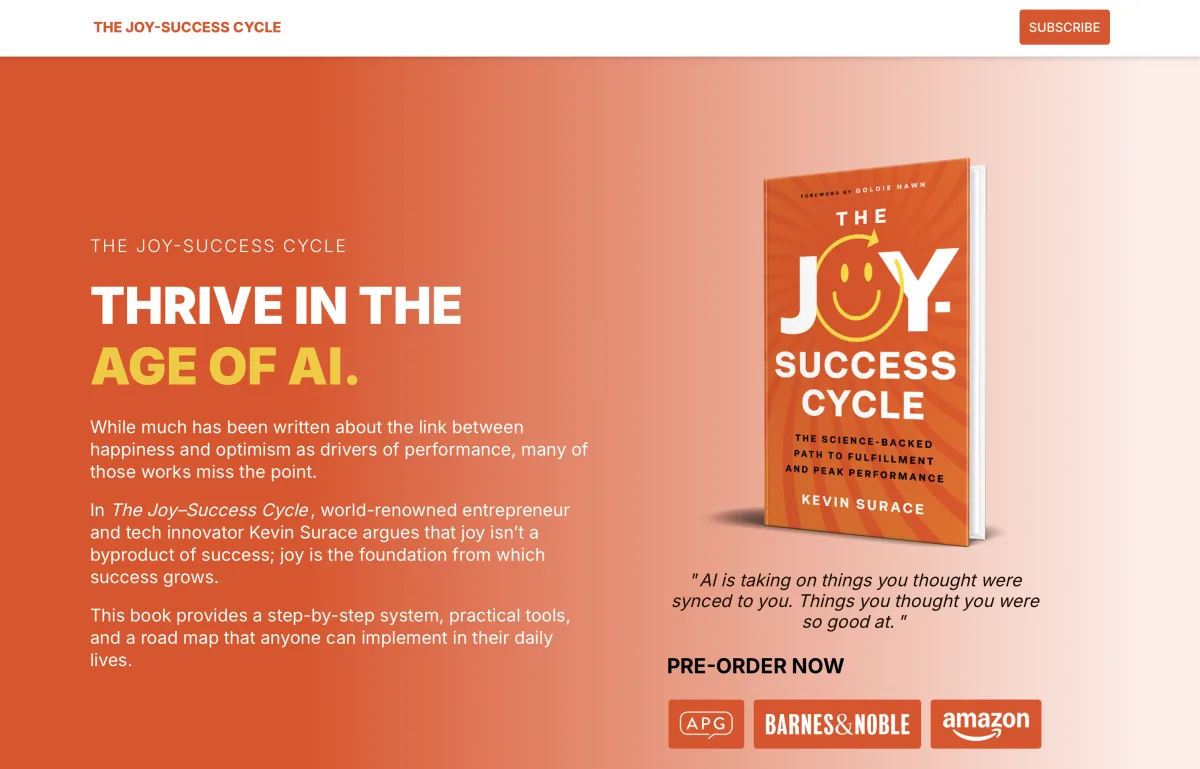 Joy Success Cycle