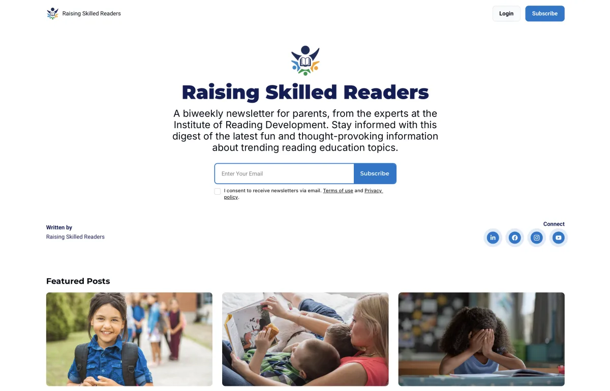 Raising Skilled Readers